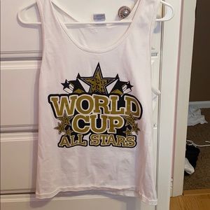 White World Cup tank
